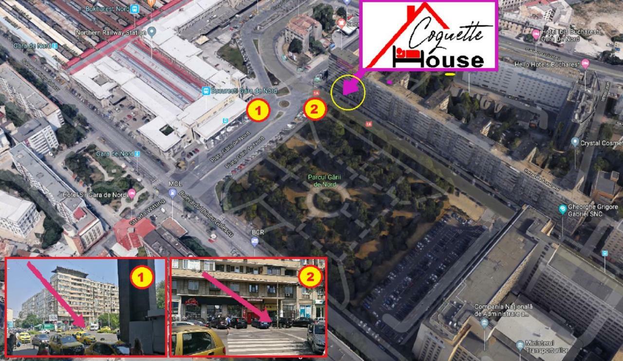 Coquettehouse Parc Gara De Nord Apartment Bukares Bagian luar foto